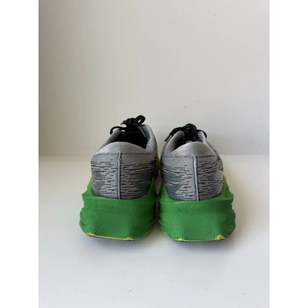 ASICS Novablast 3 Womens Size 9.5 Mens Size 8 Running Athletic Sneaker Gray Neon
